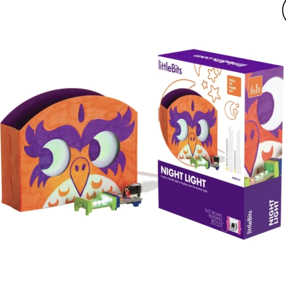 NIB STEM night light littleBits Hall of Fame Starter Kit